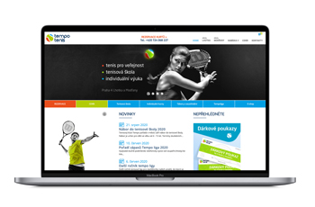 Webová stránk tempo tenis